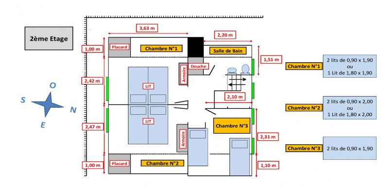 photo 6 Owner direct vacation rental Les Contamines Montjoie chalet Rhone-Alps Haute-Savoie Property map