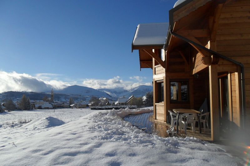 photo 5 Owner direct vacation rental Ancelle chalet Provence-Alpes-Cte d'Azur Hautes-Alpes View from terrace