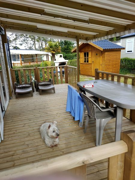 photo 1 Owner direct vacation rental Quend Plage mobilhome Picardy Somme View from terrace