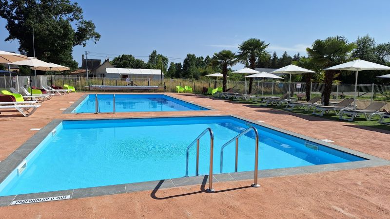 photo 1 Owner direct vacation rental La Flche bungalow Pays de la Loire Sarthe Swimming pool