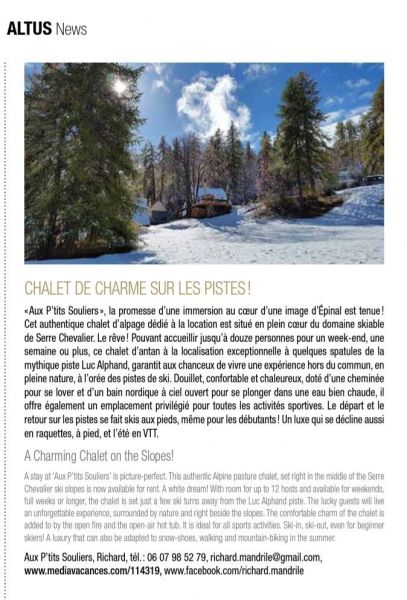 photo 2 Owner direct vacation rental Serre Chevalier chalet Provence-Alpes-Cte d'Azur Hautes-Alpes