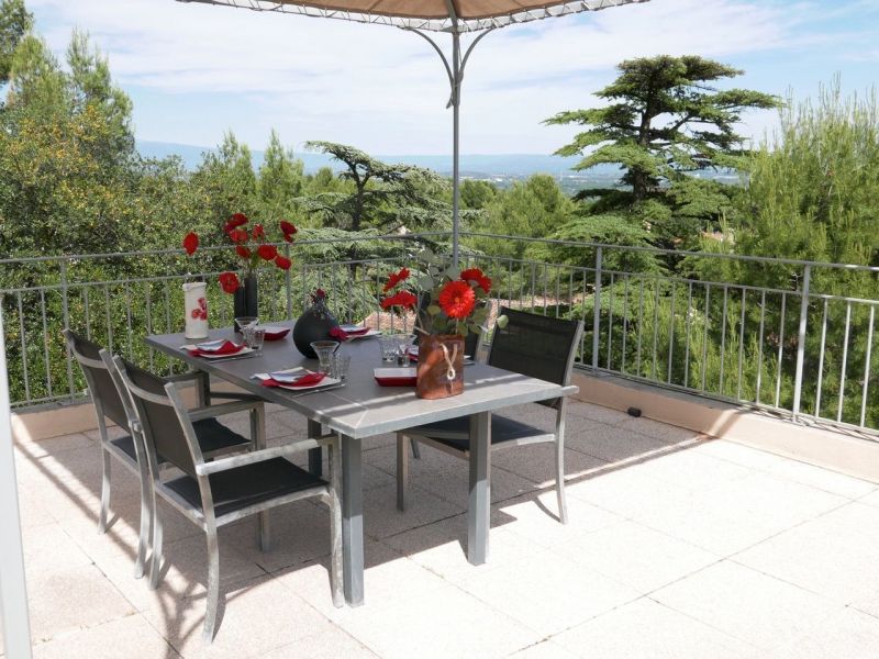 photo 4 Owner direct vacation rental Villeneuve lez Avignon villa Languedoc-Roussillon Gard View from terrace
