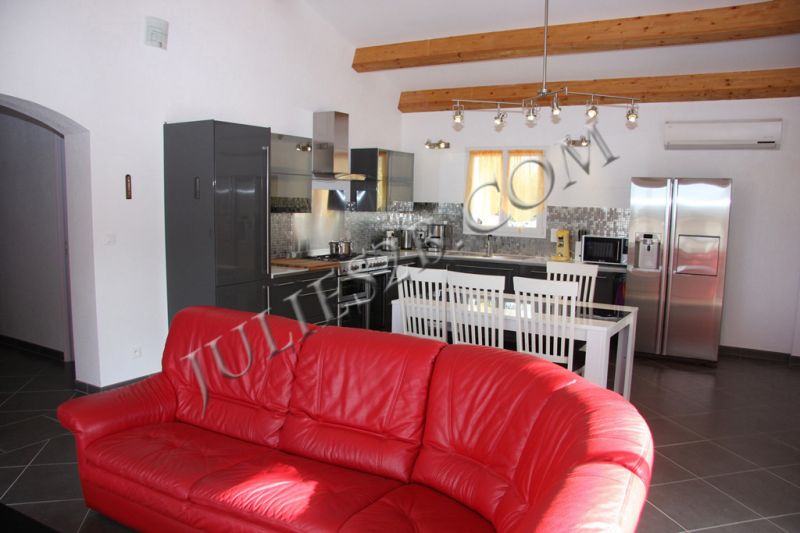 photo 3 Owner direct vacation rental Monticello villa Corsica Corsica Open-plan kitchen