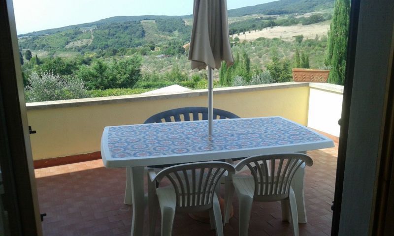 photo 13 Owner direct vacation rental Rosignano Marittimo villa Tuscany Livorno Province View from terrace