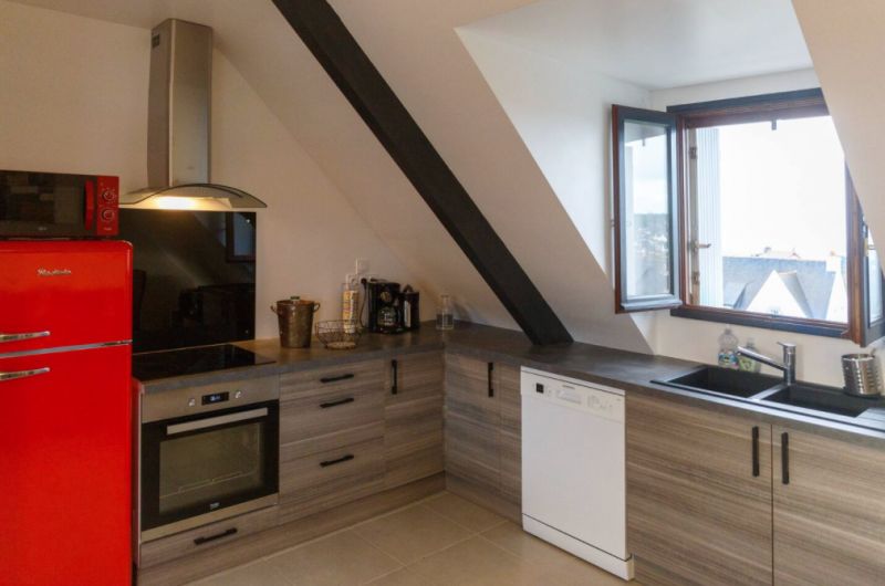photo 3 Owner direct vacation rental Erquy appartement Brittany Ctes d'Armor Open-plan kitchen