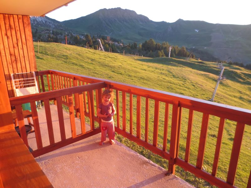 photo 11 Owner direct vacation rental La Plagne studio Rhone-Alps Savoie View from the balcony