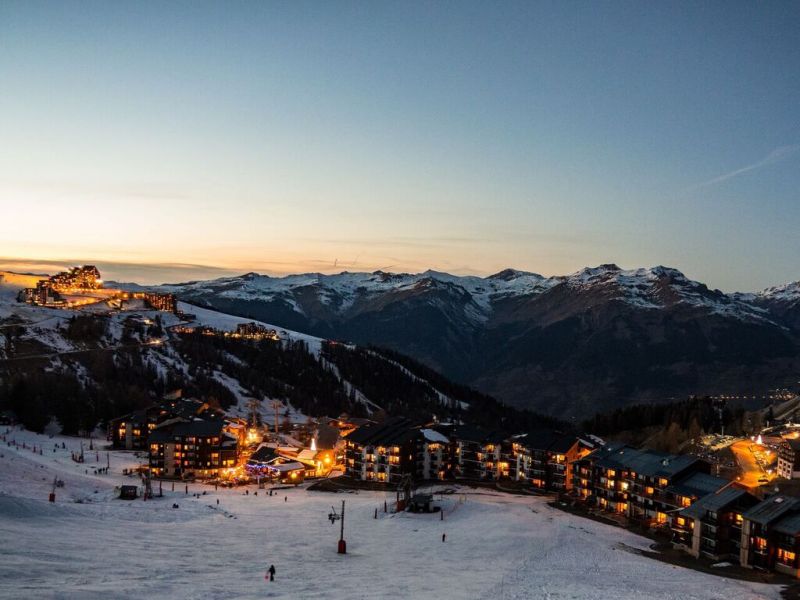 photo 3 Owner direct vacation rental La Plagne studio Rhone-Alps Savoie View from the balcony