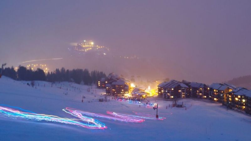 photo 2 Owner direct vacation rental La Plagne studio Rhone-Alps Savoie View from the balcony