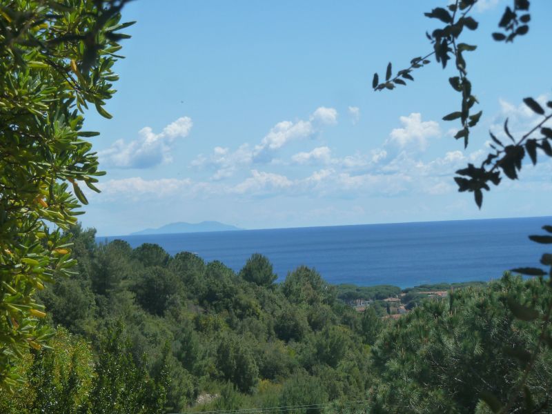 photo 14 Owner direct vacation rental Campo nell'Elba appartement Tuscany Elba Island View from terrace