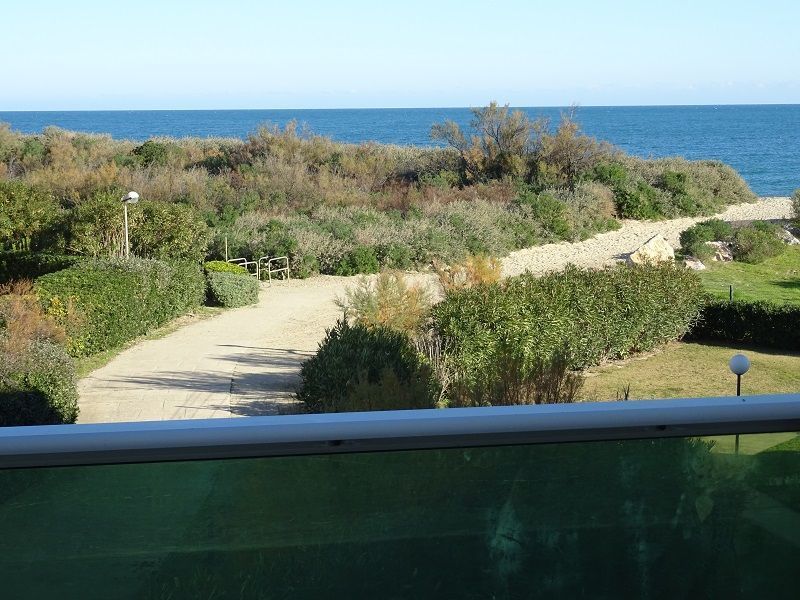 photo 0 Owner direct vacation rental Saint Cyprien Plage studio Languedoc-Roussillon Pyrnes-Orientales View from terrace