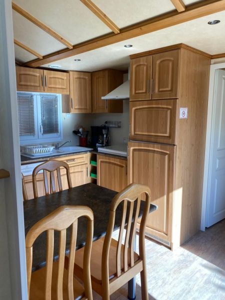 photo 20 Owner direct vacation rental Savines-le-Lac mobilhome Provence-Alpes-Cte d'Azur Hautes-Alpes Open-plan kitchen