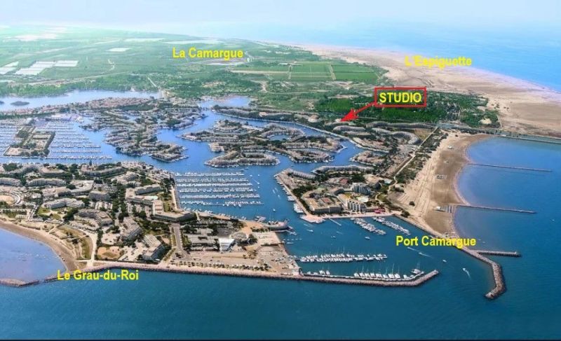 photo 25 Owner direct vacation rental Port Camargue studio Languedoc-Roussillon Gard Property map