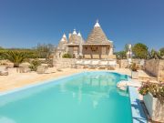 Ostuni swimming pool holiday rentals: troglodyte no. 128631