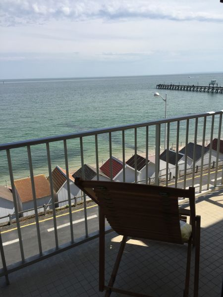 photo 5 Owner direct vacation rental Luc sur Mer appartement Basse-Normandie Calvados View from the balcony