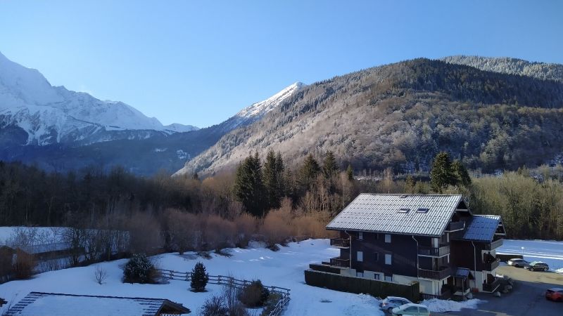 photo 2 Owner direct vacation rental Chamonix Mont-Blanc studio Rhone-Alps Haute-Savoie View from the balcony