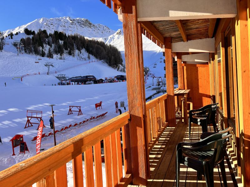 photo 18 Owner direct vacation rental La Plagne appartement Rhone-Alps Savoie View from terrace
