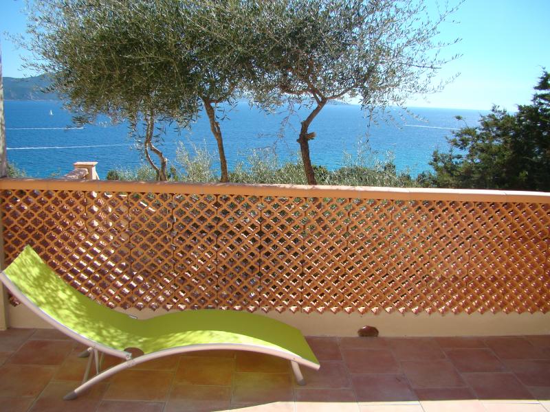 photo 9 Owner direct vacation rental Propriano villa Corsica Corse du Sud View from terrace