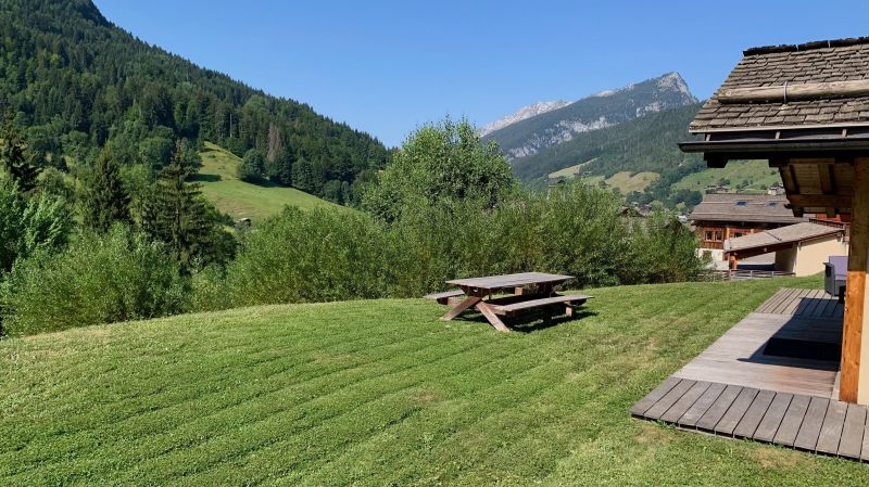 photo 4 Owner direct vacation rental Le Grand Bornand appartement Rhone-Alps Haute-Savoie View from terrace