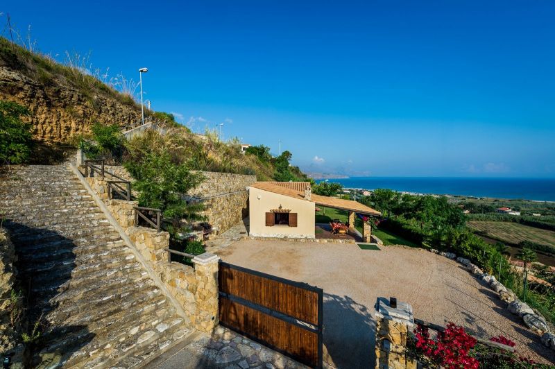photo 10 Owner direct vacation rental Castellammare del Golfo villa Sicily  Outside view