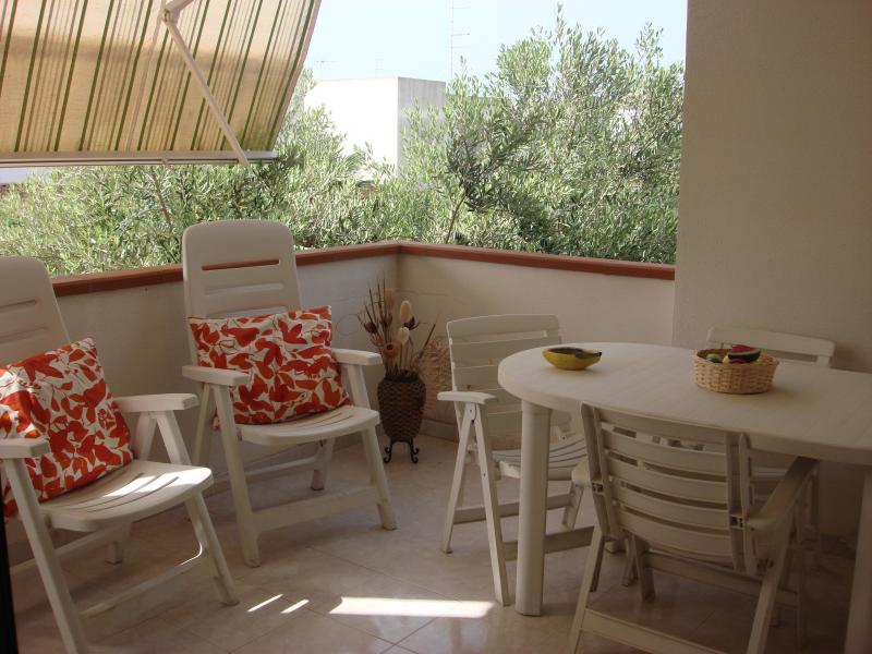 photo 14 Owner direct vacation rental Porto Cesareo villa Puglia Lecce Province Veranda