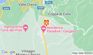 Map Peschici Apartment 126126