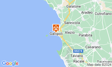 Map Gallipoli Apartment 125481