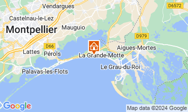 Map La Grande Motte Studio 6067