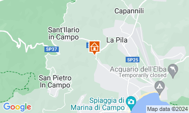Map Campo nell'Elba Apartment 96709