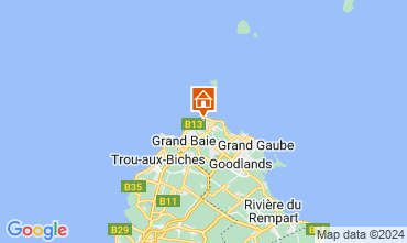 Map Grand Baie Apartment 72713