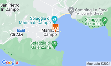 Map Campo nell'Elba Apartment 119552