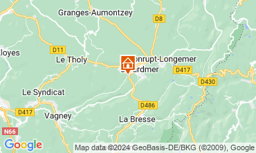 Map Grardmer Chalet 112489