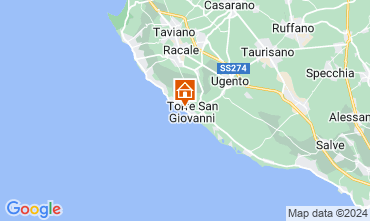 Map Ugento - Torre San Giovanni Apartment 110869