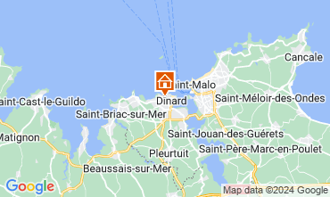 Map Dinard Apartment 20720