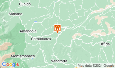 Map Ascoli Piceno Self-catering property 115775