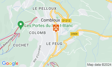 Map Combloux Chalet 896