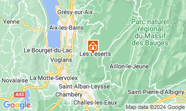 Map La Fclaz Chalet 65968