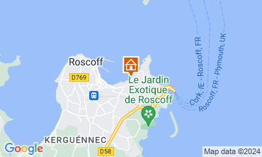 Map Roscoff Apartment 69746