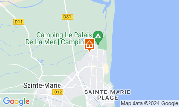 Map Sainte Marie la Mer Villa 9262