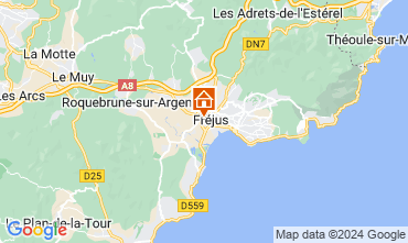 Map Frjus Apartment 128266