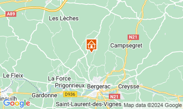 Map Bergerac House 30713