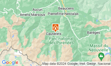 Map Cauterets Apartment 73686