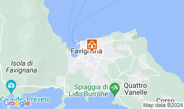 Map Favignana Apartment 87284