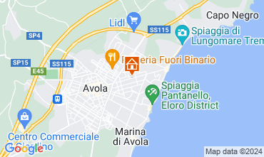 Map Avola Villa 50885