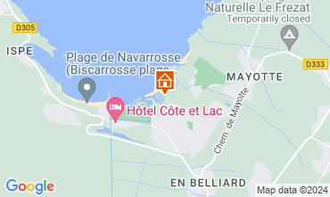 Map Biscarrosse Mobile home 127648