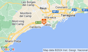 Map Cambrils Apartment 114030