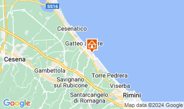 Map Bellaria Igea Marina Apartment 121271