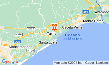 Map Tavira Apartment 54672