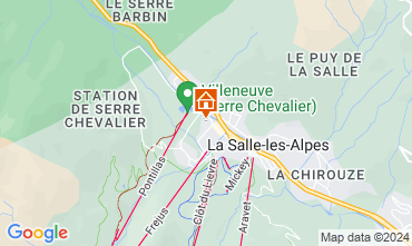 Map Serre Chevalier Apartment 126246