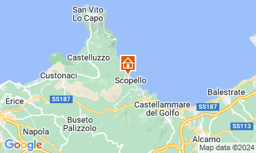 Map Scopello Villa 80024