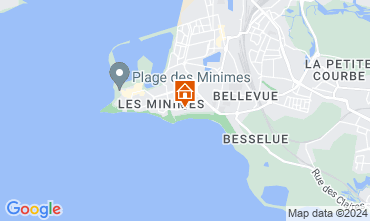 Map La Rochelle Apartment 62173